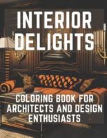 Interior Delights Coloring Book