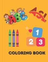 ASL Activity Coloring Book