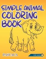 Simple Animal Coloring Book