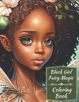 Black Girl Fairy Magic Coloring Book