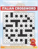 Italian Crossword Puzzles Book