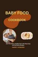 Baby Food Cookbook