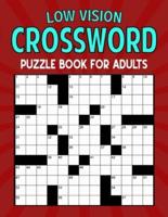 Crossword Puzzle Book For Low Vision