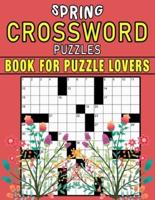 Spring Crossword Puzzles Book For Puzzle Lover