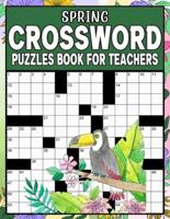 Spring Crossword Puzzles Book For Teachers