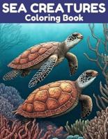 Sea Creatures Coloring Book