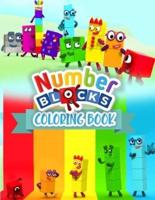 Number Blocks Coloring Book