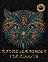 Cat Coloring Book for Adults New