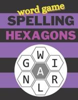 Word Game Spelling Hexagons
