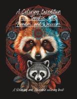 A Coloring Expedition With Tanukis, Red Pandas, and Raccoons