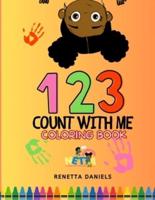 1,2,3 Count With Me Coloring Book