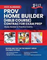2023 Alabama PROV Home Builder HBLB Contractor Exam Prep