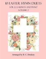 10 Easter Hymn Duets for 2 Clarinets and Piano