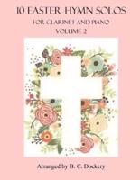 10 Easter Hymn Solos for Clarinet and Piano