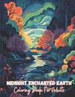 Midnight Enchanted Earth Coloring Book