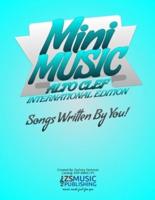 Mini Music Book for Alto Clef - INTERNATIONAL EDITION