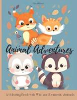 Animal Adventures Coloring Book