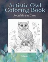 Artistic Owl Coloring Pages