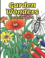Garden Wonders Coloring Book
