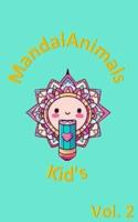 MandalAnimals Kid's Vol.2