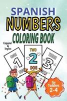 Learn Numbers In Spanish Coloring Book