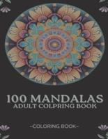 Adult Coloring Book,100 Mandalas