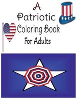 A Patriotic Coloring Book For Adults