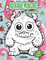 Adorable Monsters Volume 2 Coloring Book