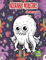 Adorable Monsters Volume 4 Coloring Book