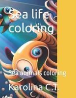 Sea Life Coloring