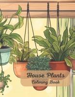 House Plants Coloring Book