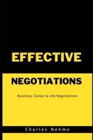 Effective Negotiations