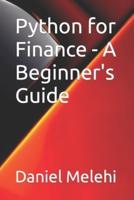 Python for Finance - A Beginner's Guide