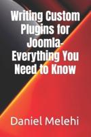 Writing Custom Plugins for Joomla- Everything You Need to Know