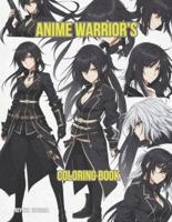 Anime Warrior's Coloring Book