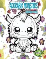 Adorable Monsters Volume 5 Coloring Book