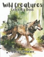 Wild Creatures Coloring Book