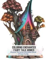 Coloring Enchanted Fairy Tale Homes