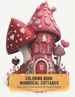 Coloring Book Whimsical Cottages