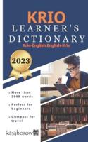 Krio Learner's Dictionary