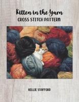 Kitten in the Yarn Cross Stitch Pattern