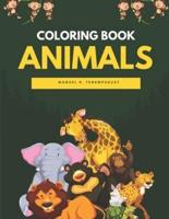 Animals Coloring Book for Kinds