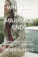 Why Did My Marriage End?