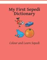 My First Sepedi Dictionary