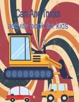 Cars And Trucks Activity Book For Kids