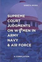 Supreme Court Judgements on Women in Army Navy and Air Force