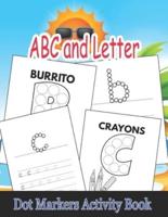 ABC and Letter Dot Markers Activity Book