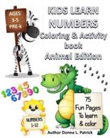 Kids Learn Numbers, Coloring & Activity Book