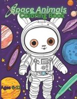 Space Animals Coloring Book
