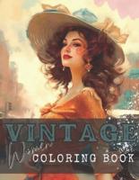 Vintage Women Coloring Book